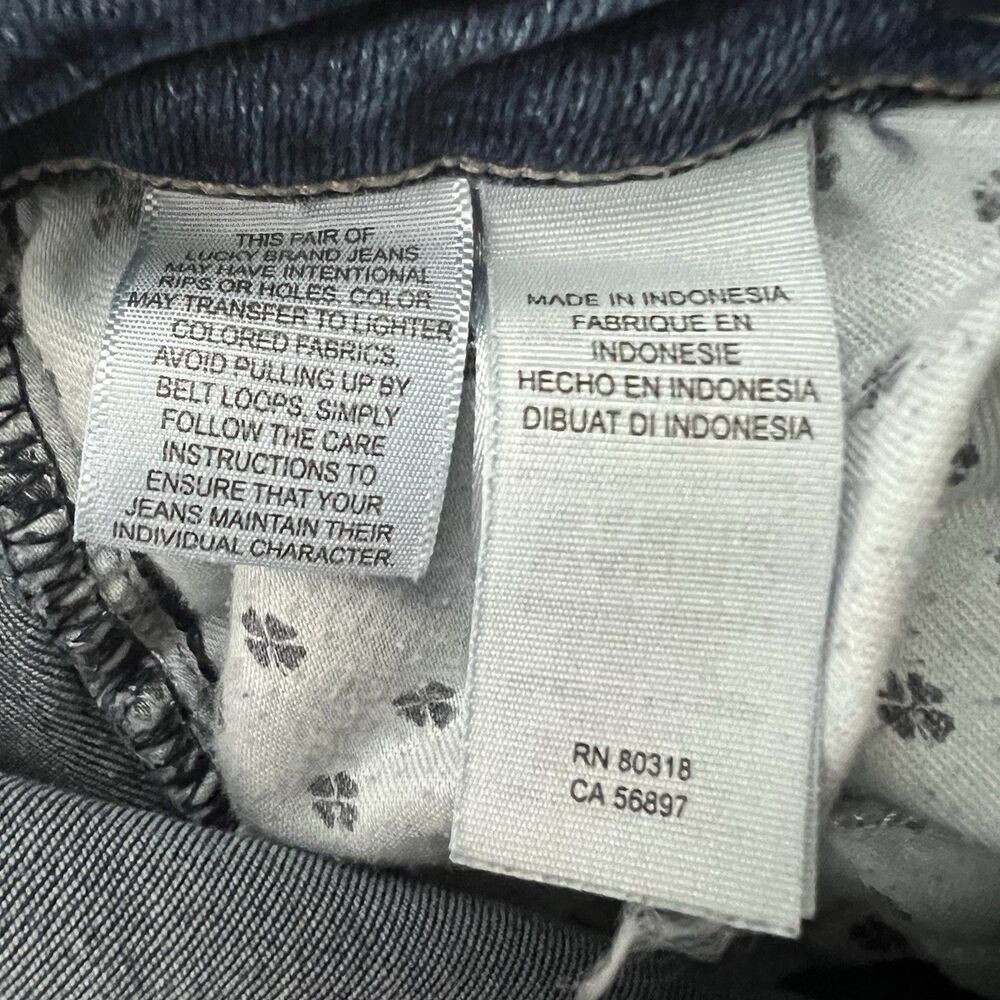 Lucky Brand Lolita Skinny Stretch Women’s Blue Jeans 8/29 Ankle - Picture 10 of 11